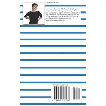 Style Journal, Marinière Edition, With Inspirational Quotes, Journal/Ruled Notebook, Paperback Note...