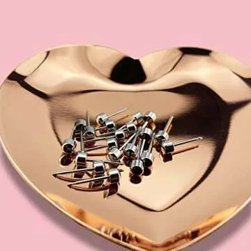 YASPIT Ear Piercing Gun Kit,Professional Ear Nose Self Piercing Tool,Earring Piercer with Hypoallergenicear Piercing Needle Kit for Salon Home Use