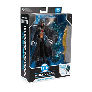 Batman Who Laughs 7" Action Figure with Build-A Parts