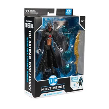 Batman Who Laughs 7" Action Figure with Build-A Parts