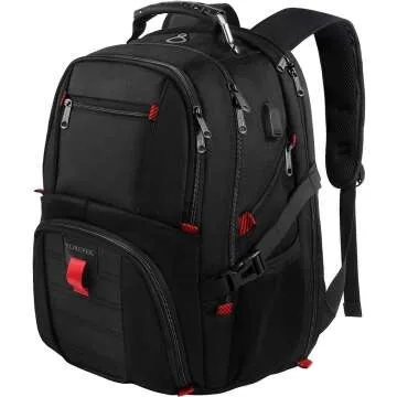 Versatile Extra Large Backpack with USB Charging