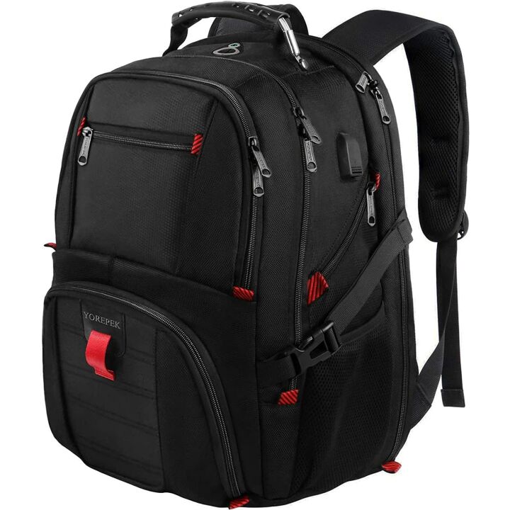 Versatile Extra Large Backpack with USB Charging