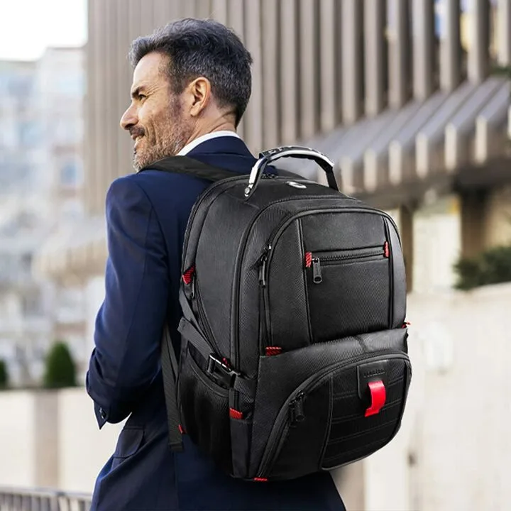 Versatile Extra Large Backpack with USB Charging