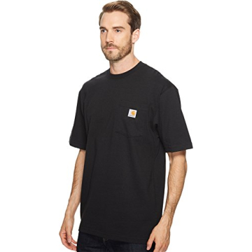 Carhartt Heavyweight Pocket T-Shirt in Black
