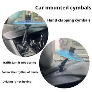 Car Crash Cymbal | Fun Air Vent Drum for All Vehicles