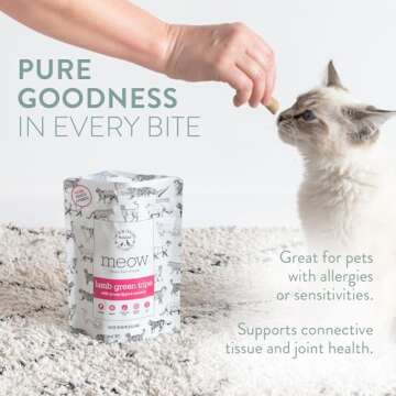 High Protein Freeze Dried Cat Treats - All Natural MEOW