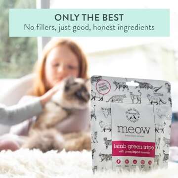High Protein Freeze Dried Cat Treats - All Natural MEOW