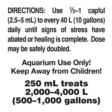 Seachem StressGuard Slime Coat Protection - Stress and Toxic Ammonia Reducer 250 ml