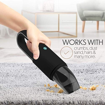 STARUMENT Portable Hand Vacuum Cleaner - Efficient Cordless Cleaning