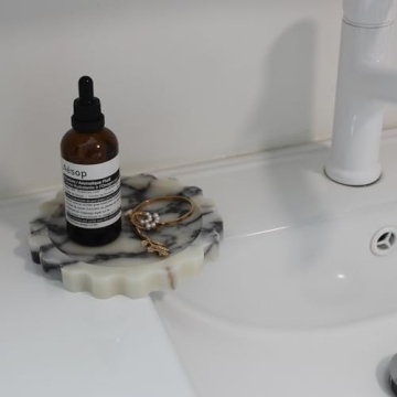 Calacatta Viola Marble Tray for Stylish Home Decor