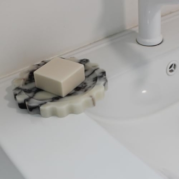 Calacatta Viola Marble Tray for Stylish Home Decor