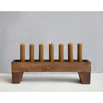 Elegant Creative Co-Op Taper Candle Holder for Home Décor