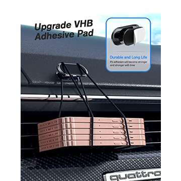 odbowuge Magnetic Phone Holder for Car[2 Pack],Phone Holders for Your car [Upgrade Magnet] -360 Rotation,Car Magnet Phone Mount Compatible with All Cell Phone