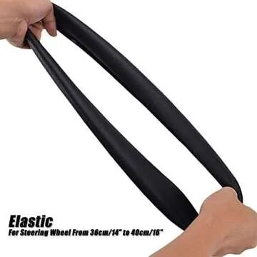 Universal Silicone Steering Wheel Cover for Cars and SUVs