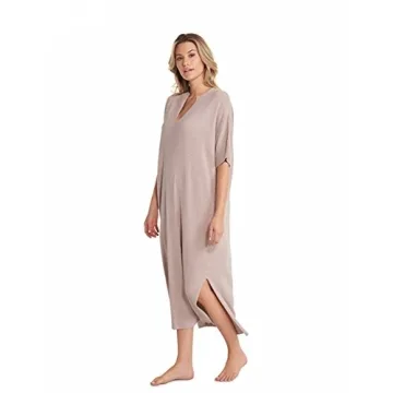 Barefoot Dreams Ultra Lite Caftan in Faded Rose - Women's Comfort