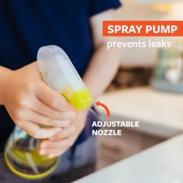 Full Circle Refillable Glass Spray Bottle 16oz - Eco-friendly