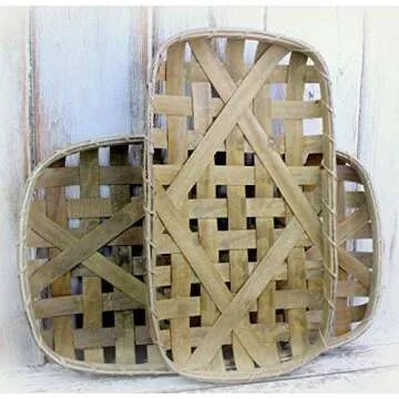 Farmhouse Style Tobacco Basket (LARGE)