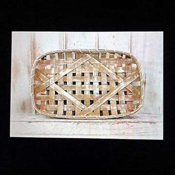 Farmhouse Style Tobacco Basket (LARGE)