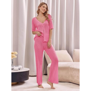 Imily Bela Women's Crochet Swimsuit Cover-up Set for Summer