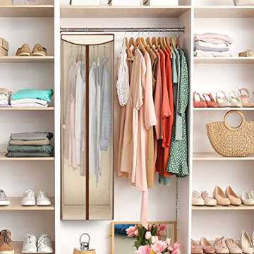 STORAGE MANIAC 2-Pack Hanging Garment Bag for Closet