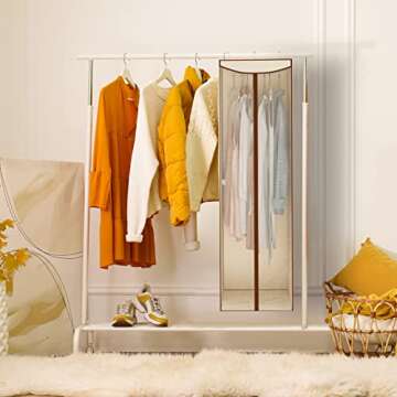 Durable Hanging Garment Bags for Dress and Coat Storage