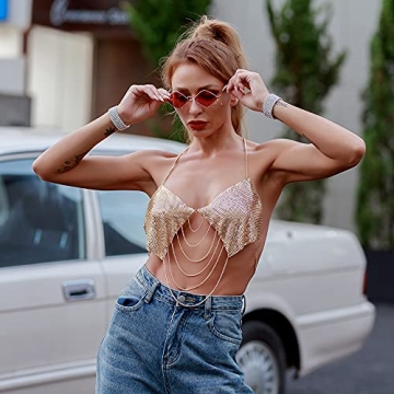 Stylish Maijiao Gold Body Chain Jewelry for Women