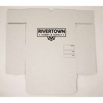 Generic Storage Box for Toploaders and Cards in Penny Sleeves - 5 Pack - 200 Pound Test Boxes for Regular Top Loaders - Invest x Protect (Storage Box, 5 Pack)