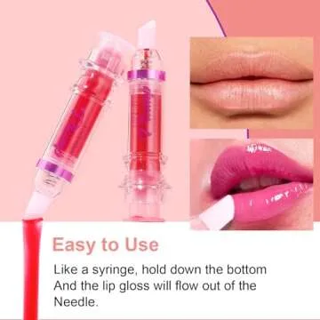 Jutqut Lip Plumping Booster Glossy Hydrating Lip Lipstick