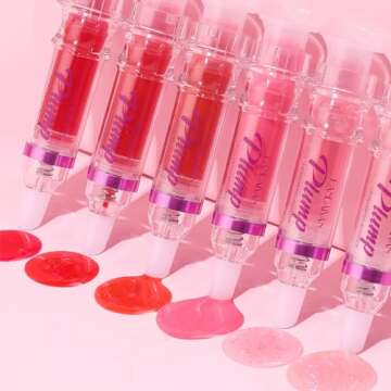 Jutqut Lip Plumping Booster Glossy Hydrating Lip Lipstick