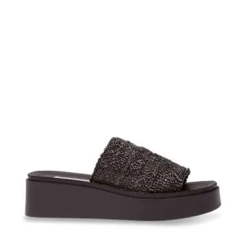 Steve Madden Women's Balanced Slide Sandals for Comfort