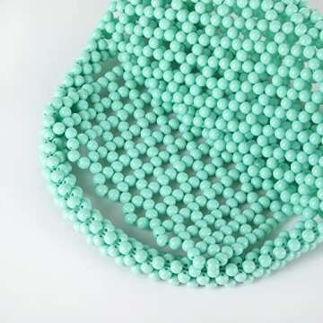 Abvokury YUSHINY Candy Color Acrylic Beaded Hollow Handbag Evening Clutch Triangle Bags for Wedding Party (Jade)