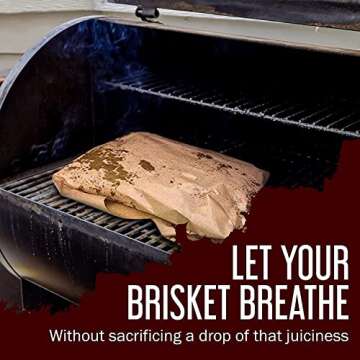 Bryco Goods Brown Butcher Paper Roll, 18 Inch x 150 Feet, Unbleached, Uncoated, Unwaxed, Food-Grade ...