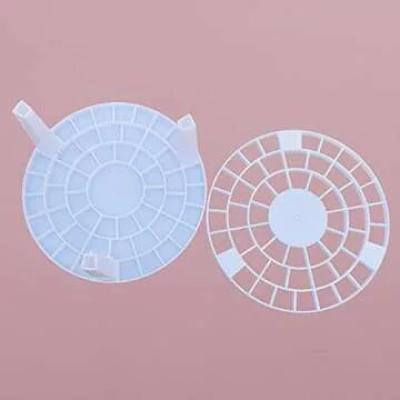 KaiLife Makeup Brush Holder 49 Hole Organizer for Desk