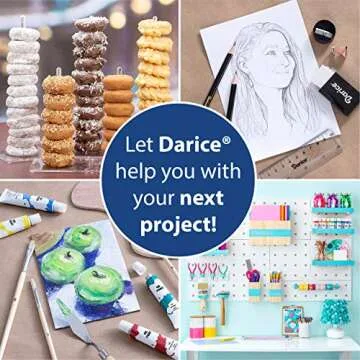 Darice Black Cardstock 8.5x11 - 50 Sheets Premium Quality