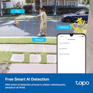 Tapo TP-Link 2K QHD Security Camera - Color Night Vision