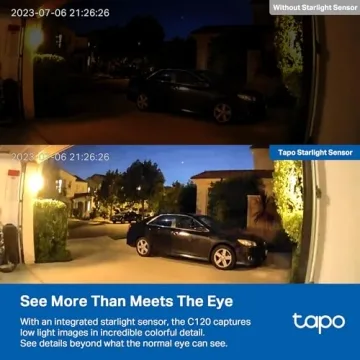Tapo TP-Link 2K QHD Security Camera - Color Night Vision