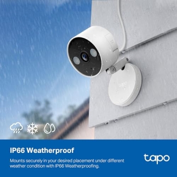 Tapo TP-Link 2K QHD Security Camera - Color Night Vision