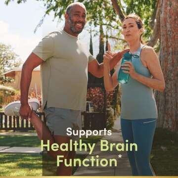 Nature's Bounty Ginkgo Biloba Capsules 120mg, Memory Support Supplement, Supports Brain Function and...