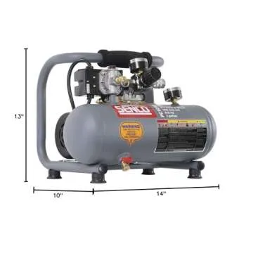Lightweight Senco PC1010 Air Compressor for DIY