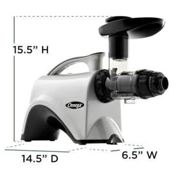 Omega NC800HDS Cold Press Juicer for Healthy Living