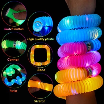 AIRNEY LED Pop Tubes for Creative Party Fun