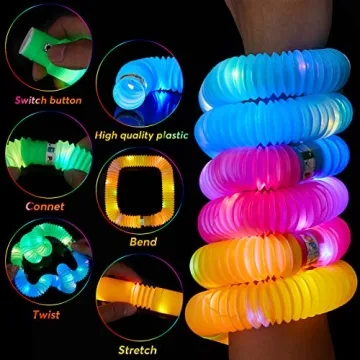 AIRNEY LED Pop Tubes for Creative Party Fun