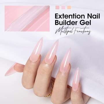 Gellen Builder Gel Kit for Professional Nail Art at Home
