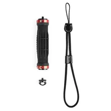 ChromLives Camera Handle Grip Support Mount with Camera Wrist Strap and Stabilizer