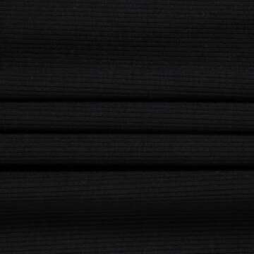 Stylish Roselux V Neck Ribbed Fitted T-Shirt for Women