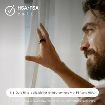 Oura Ring 4 - Smart Health Tracker with 8 Days Battery Life