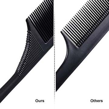 2 Pack Rat Tail Combs - Perfect for Hair Styling