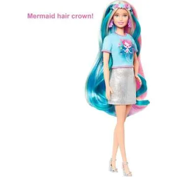Barbie Fantasy Hair Doll, Multi