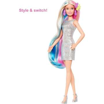 Barbie Fantasy Hair Doll, Multi