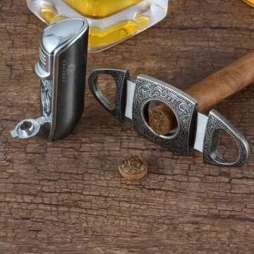 GALINER Portable Cigar Humidor Case & Accessories